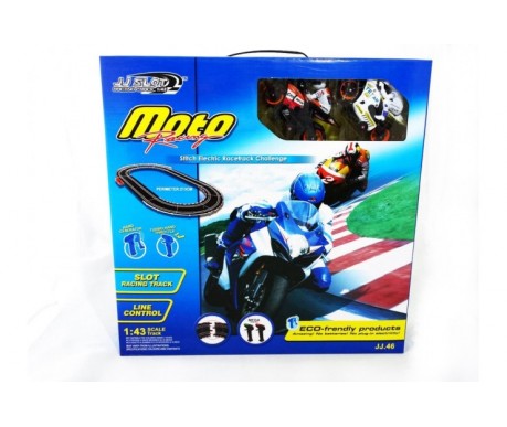 Гоночный автотрек 213 см от сети Moto Racing 1:43