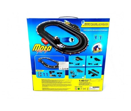 Гоночный автотрек 213 см от сети Moto Racing 1:43