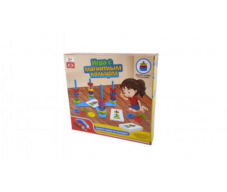 Развивающая игра с магнитным кольцом