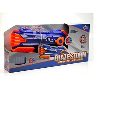 Дробовик бластер Blaze Storm с мягкими пулями (2-ой выстрел) 