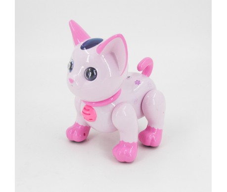 Радиоуправляемый робот Интерактивный Розовый Кот - ZYA-A2744-2-PINK