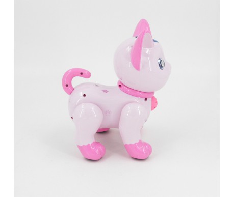Радиоуправляемый робот Интерактивный Розовый Кот - ZYA-A2744-2-PINK