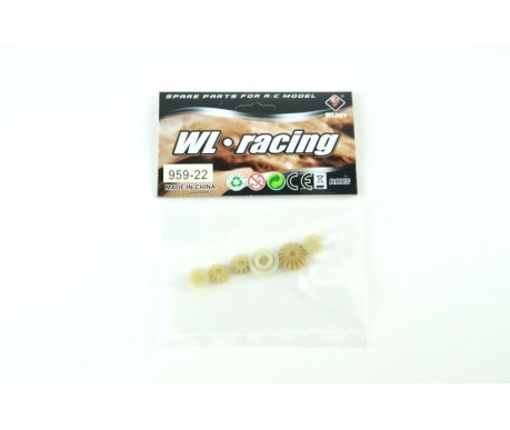 Конические шестерни дифференциала для машин WLtoys 1:12 - L959-22