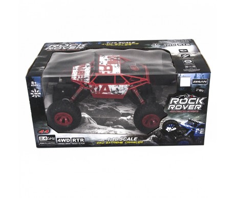 Радиоуправляемый красный краулер Zegan Rock Rover 1:18 2.4G - ZG-C1801-R