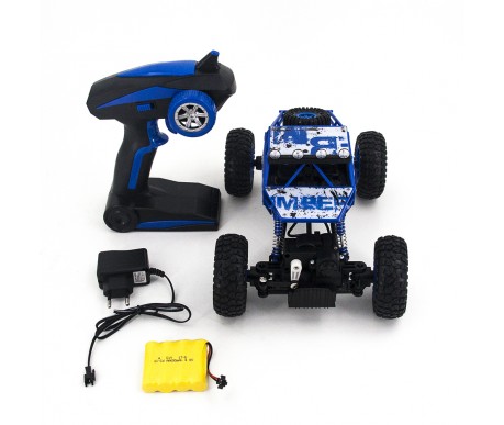 Радиоуправляемый синий краулер Zegan Rock Rover 1:18 2.4G - ZG-C1801