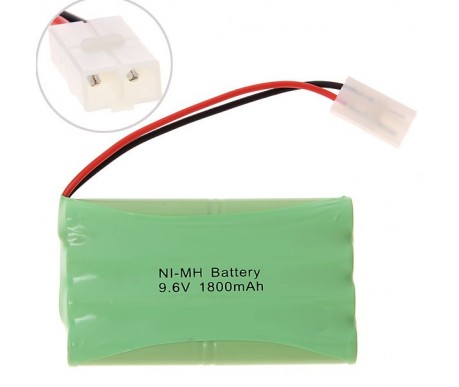Аккумулятор Ni-Mh 9.6V 1800 mAh AA (разъем Tamiya) - NIMH-96CR-1800-TAMIYA