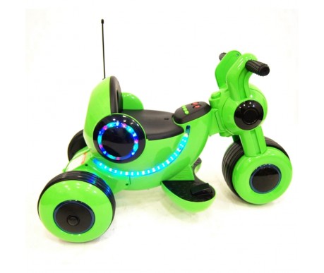 Детский электромотоцикл HL300 Green 6V - HL300-G
