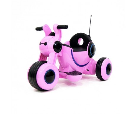 Детский электромотоцикл HL300 Pink 6V - HL300-P