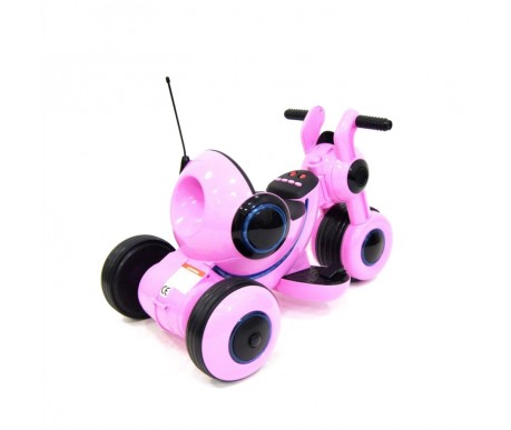 Детский электромотоцикл HL300 Pink 6V - HL300-P