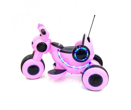 Детский электромотоцикл HL300 Pink 6V - HL300-P