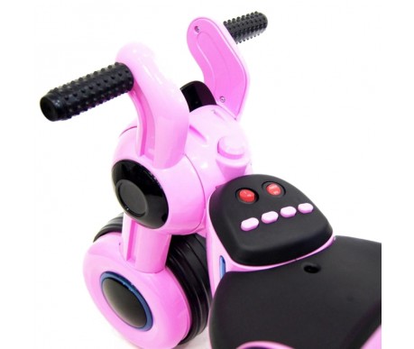 Детский электромотоцикл HL300 Pink 6V - HL300-P
