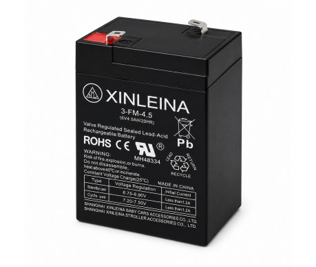 Аккумулятор XINLEINA 6V4.5Ah/20Hr - 3FM4.5