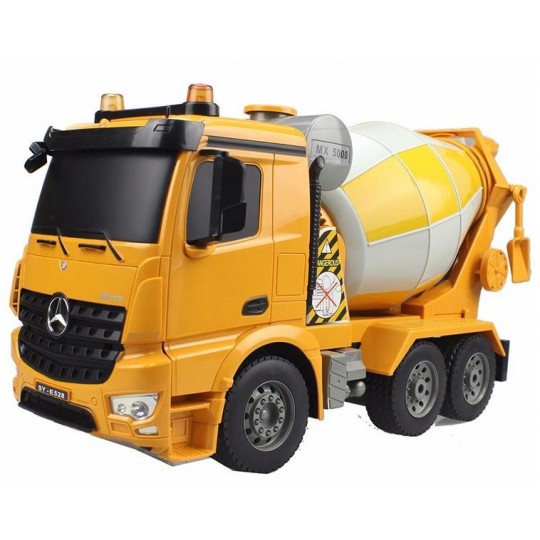 Радиоуправляемая бетономешалка Double E Mercedes-Benz Arocs 1:20 2.4G - E528-003