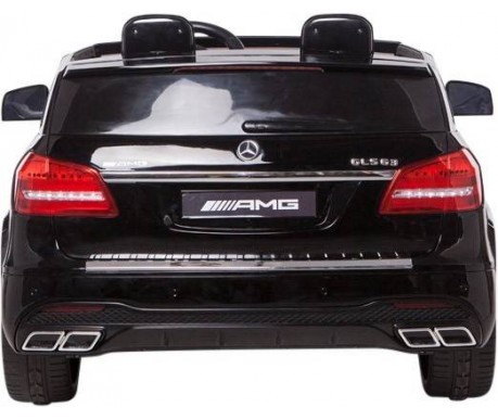 Детский электромобиль Mercedes Benz GLS63 LUXURY 4WD 12V MP4 - Black - HL228-LUX-MP4