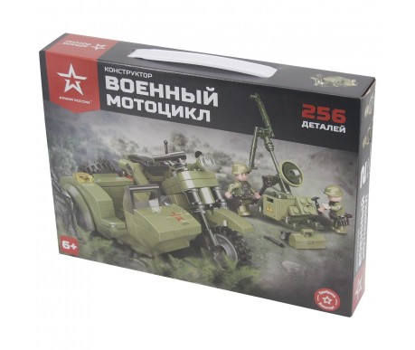 Конструктор Армия России "Военный мотоцикл" - АР-01002