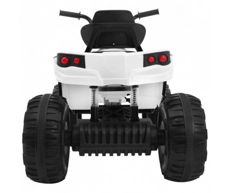 Детский квадроцикл Grizzly ATV 4WD White 12V с пультом управления - BDM0906-4