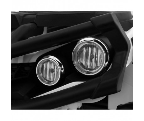 Детский квадроцикл Grizzly ATV 4WD White 12V с пультом управления - BDM0906-4