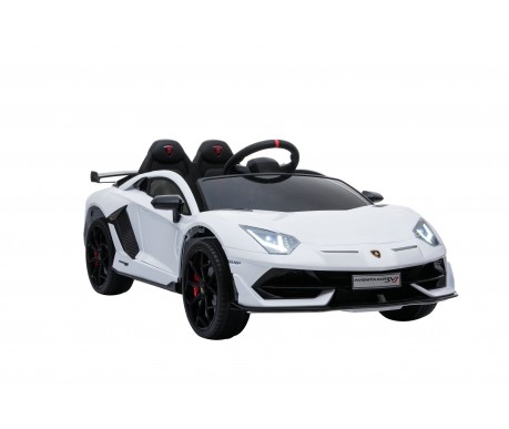 Детский электромобиль Lamborghini SVJ 12V - WHITE - HL328