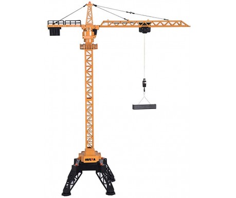 Радиоуправляемый башенный кран HUI NA TOYS масштаб 1:14 2.4G - HN1585