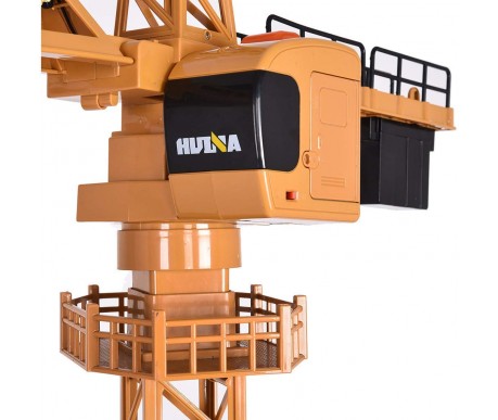 Радиоуправляемый башенный кран HUI NA TOYS масштаб 1:14 2.4G - HN1585