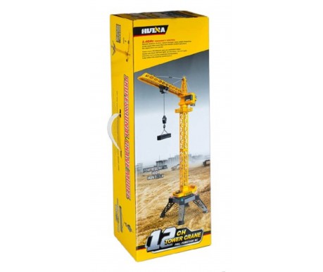 Радиоуправляемый башенный кран HUI NA TOYS масштаб 1:14 2.4G - HN1585