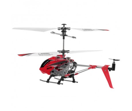 Радиоуправляемый вертолет Syma S107H RED 2.4G с функцией зависания - S107H