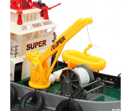 Радиоуправляемый буксир Heng Long Seaport Work Boat 2.4G - 3810