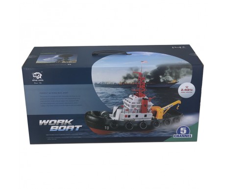Радиоуправляемый буксир Heng Long Seaport Work Boat 2.4G - 3810