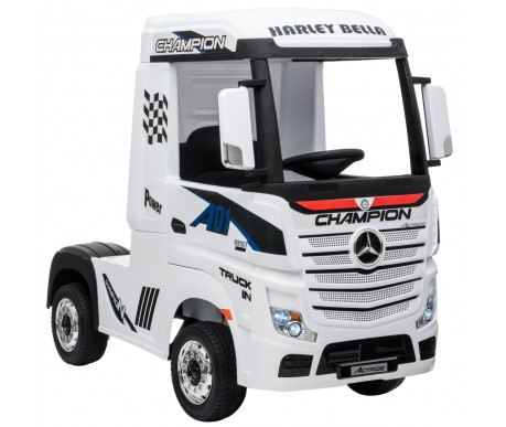 Детский электромобиль фура Mercedes-Benz Actros 4WD 12V - HL358-LUX-WHITE