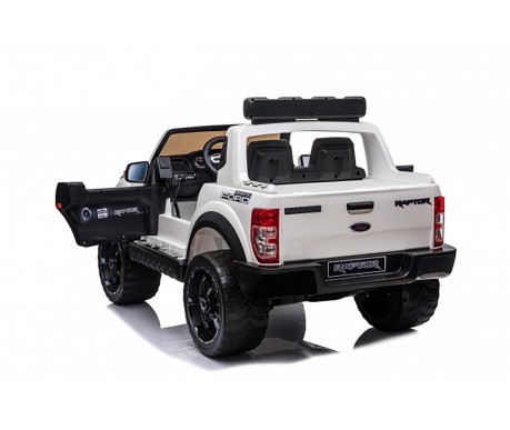Детский электромобиль Ford Ranger Raptor Police с мигалками - DK-F150RP-WHITE
