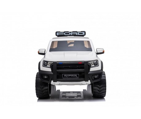 Детский электромобиль Ford Ranger Raptor Police с мигалками - DK-F150RP-WHITE