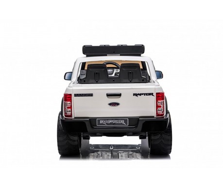 Детский электромобиль Ford Ranger Raptor Police с мигалками - DK-F150RP-WHITE