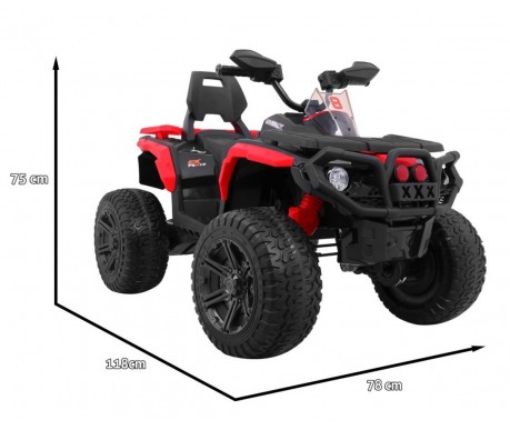 Детский квадроцикл Maverick ATV 12V 4WD - BBH-3588-4-RED