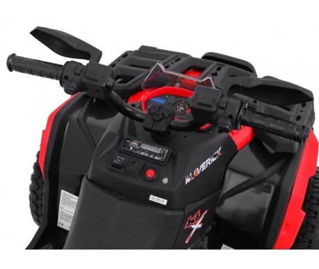 Детский квадроцикл Maverick ATV 12V 4WD - BBH-3588-4-RED