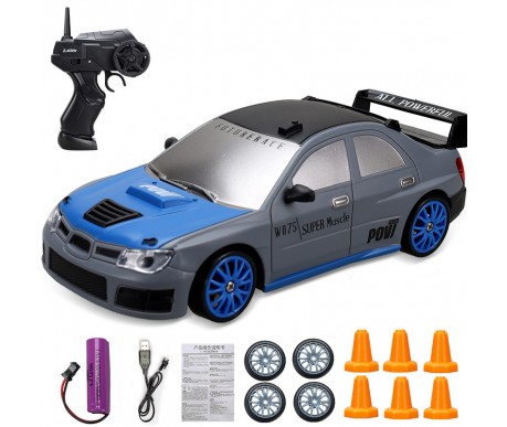 Радиоуправляемая машина для дрифта Subaru Impreza WRX  (сменные колеса, фишки) - SC24A06