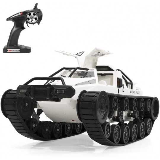 Радиоуправляемый гусеничный белый вездеход 1:12 2.4G - G2061-WHITE