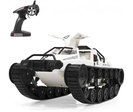 Радиоуправляемый гусеничный белый вездеход 1:12 2.4G - G2061-WHITE