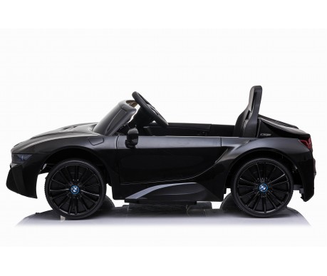 Детский электромобиль BMW i8 Coupe 12V - JE1001-BLACK-PAINT