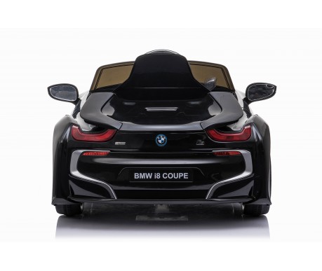 Детский электромобиль BMW i8 Coupe 12V - JE1001-BLACK-PAINT