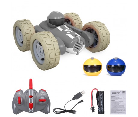 Радиоуправляемая машинка-перевертыш в ретро стиле 1:24 4WD 2.4G - UD2210A-GRAY