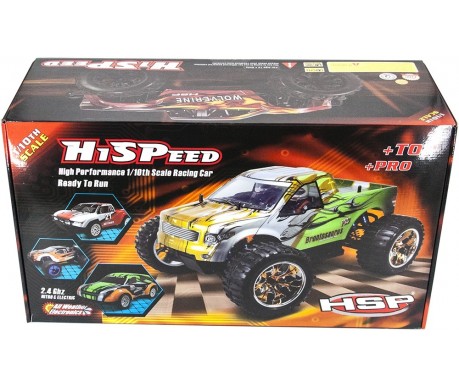 Радиоуправляемый внедорожник HSP Hot Rod TOP 4WD 1:10 2.4G - 94111TOP-STS046