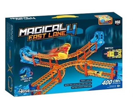 Автотрек BSQ Magical Fast Line, длина полотна 400 см - BSQ-3062