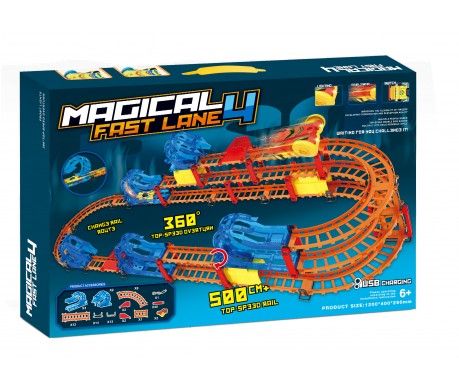 Автотрек BSQ Magical Fast Line (длина полотна 500 см, 2 машины) - BSQ-3061