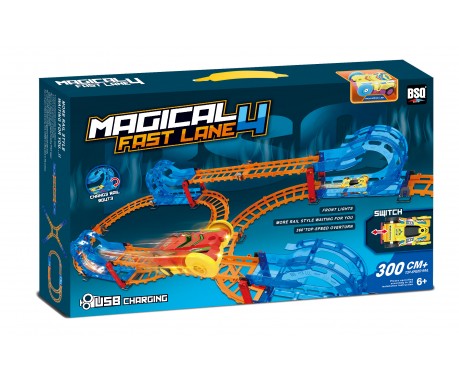 Автотрек BSQ Magical Fast Line, длина полотна 300 см - BSQ-3063