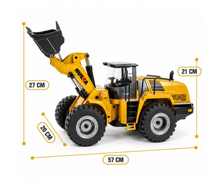 Радиоуправляемый погрузчик бульдозер HUI NA TOYS 1:14 2.4G - HN1583