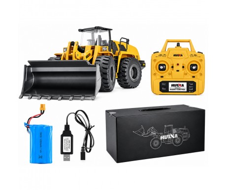 Радиоуправляемый погрузчик бульдозер HUI NA TOYS 1:14 2.4G - HN1583