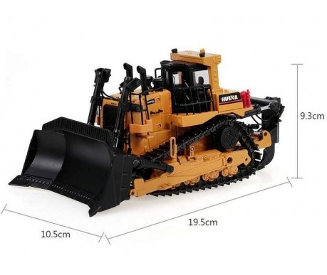 Металлический гусеничный бульдозер HuiNa Toys 1:50 - HN1700