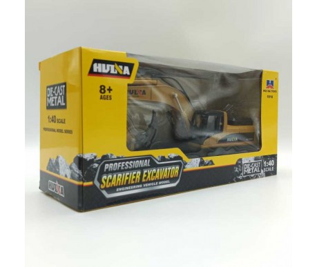Металлический экскаватор с скарификатором HuiNa Toys 1:40 - HN1916