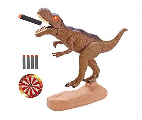 Интерактивный динозавр Тираннозавр T-REX (свет, звук, стреляет пульками) - RS6185