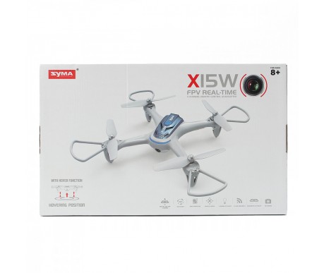Радиоуправляемый квадрокоптер Syma X15W Black FPV Wifi Camera 2.4G - X15W